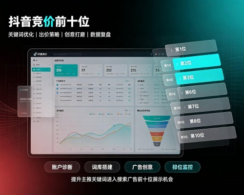 鸠江抖音搜索竞价